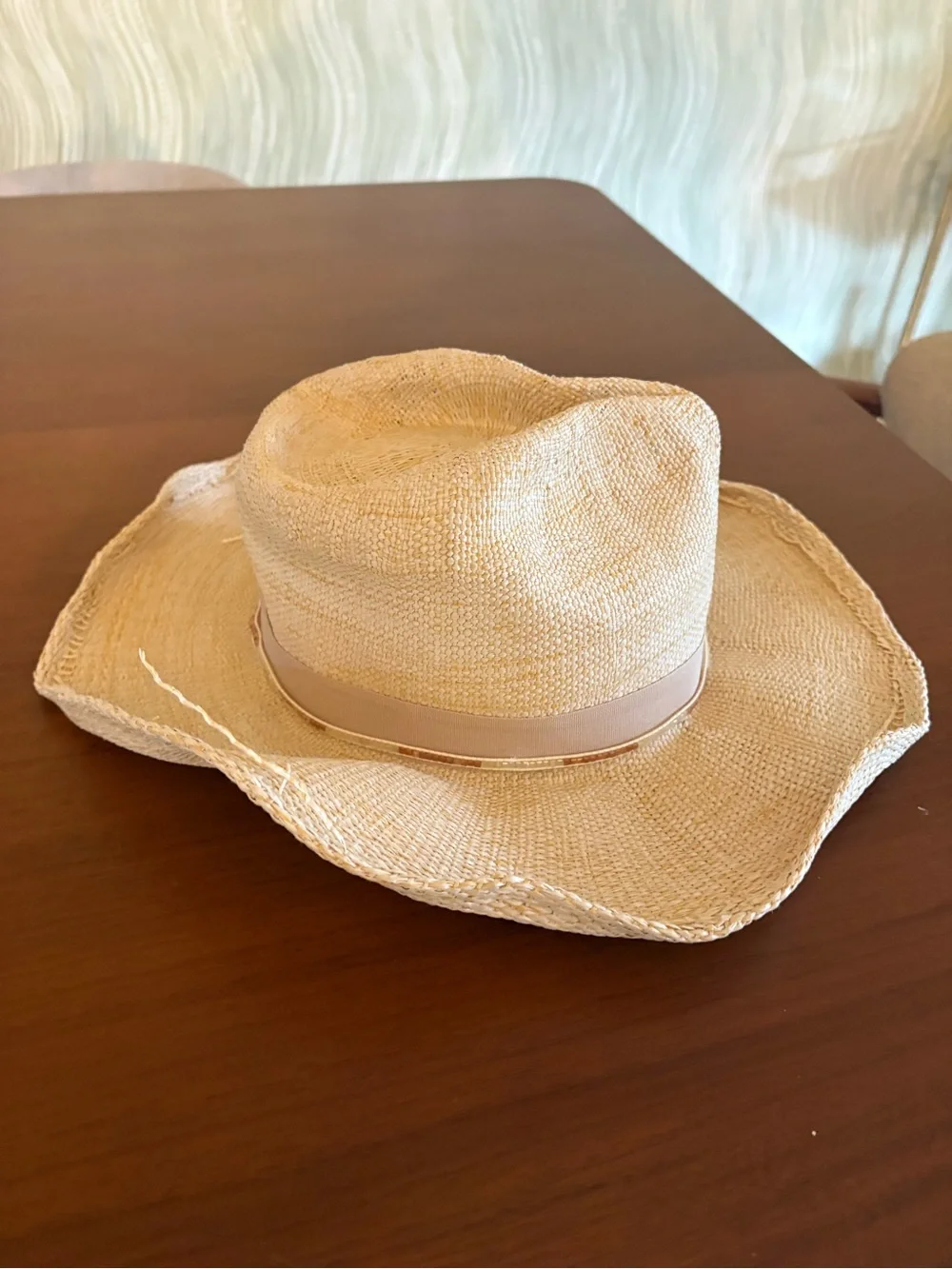 San Diego Hat Company Natural Straw Wide-Brim Sun Hat